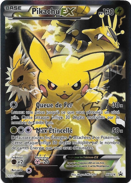 PROMO [FR] XY124 PIKACHU EX