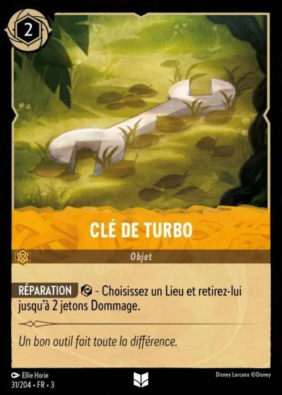 PLAYSET LOR03 - 031 CLE DE TURBO