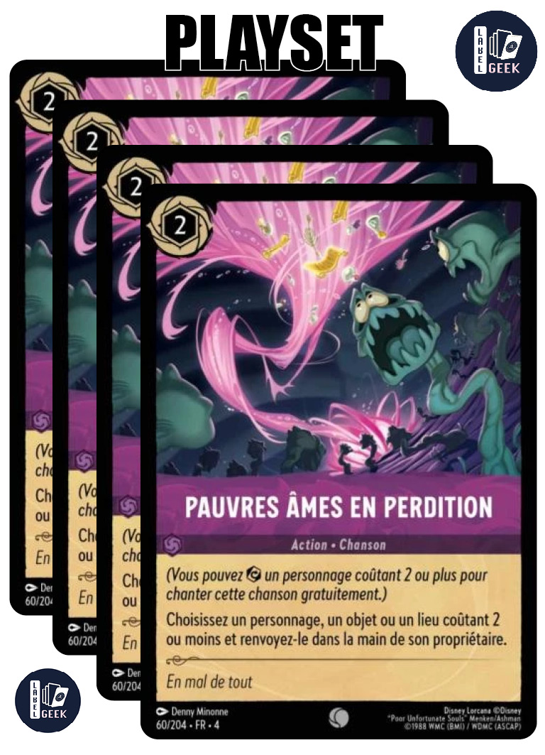 PLAYSET LOR04-060 PAUVRES AMES EN PERDITION