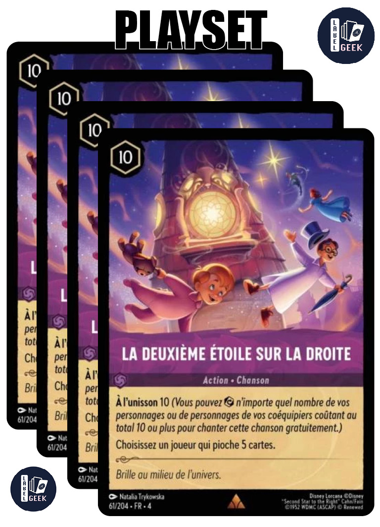 PLAYSET LOR04-061 LA DEUXIEME ETOILE SUR LA DROITE