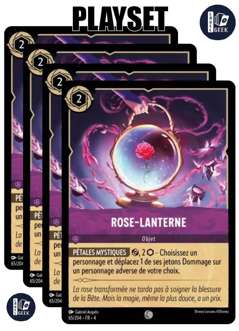 PLAYSET LOR04-065 ROSE LANTERNE