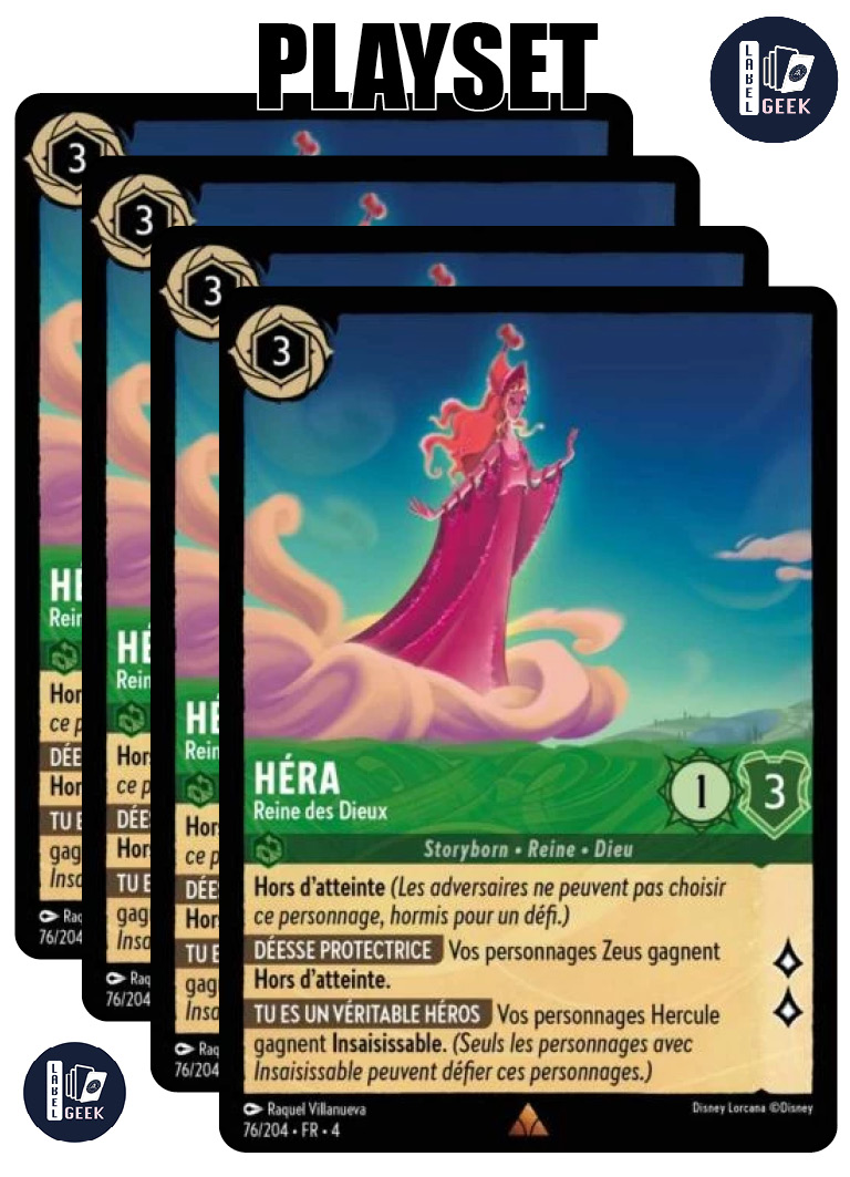 PLAYSET LOR04-076 HERA, REINE DES DIEUX