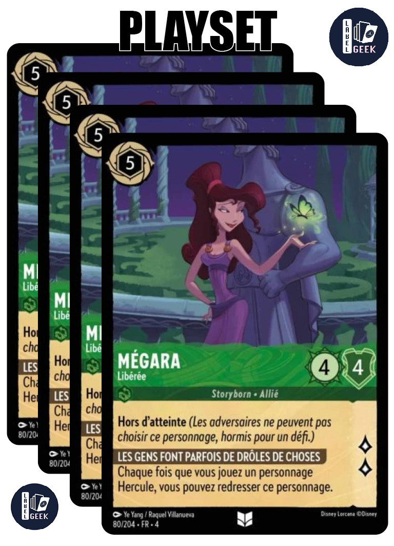 PLAYSET LOR04-080 MEGARA, LIBEREE