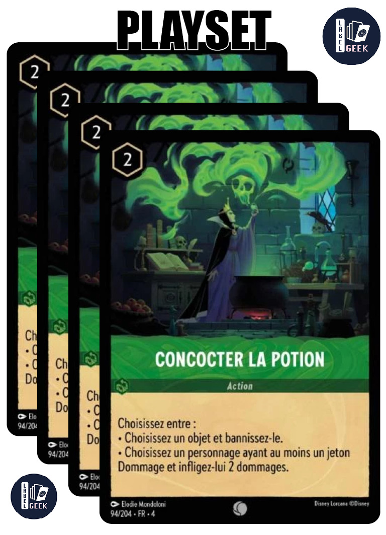 PLAYSET LOR04-094 CONCOCTER LA POTION