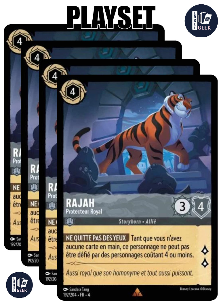 PLAYSET LOR04-192 RAJAH, PROTECTEUR ROYAL