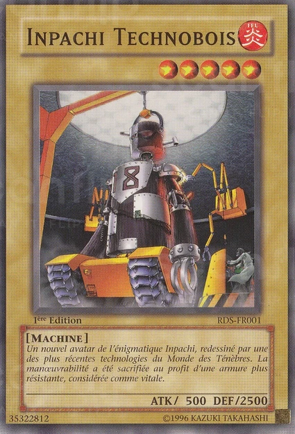 YGO [FR] RDS-FR001 (ED1) INPACHI TECHNOBOIS (COMMUNE)