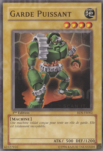 YGO [FR] RDS-FR002 (ED1) GARDE PUISSANT (COMMUNE)