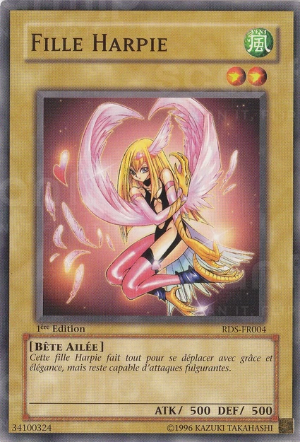 YGO [FR] RDS-FR004 (ED1) FILLE HARPIE (COMMUNE)