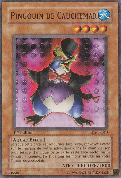 YGO [FR] RDS-FR010 (ED1) PINGOUIN DE CAUCHEMAR (COMMUNE)