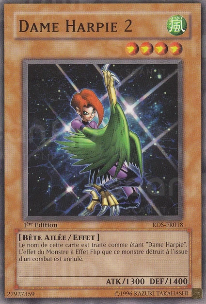 YGO [FR] RDS-FR018 (ED1) DAME HARPIE 2 (COMMUNE)