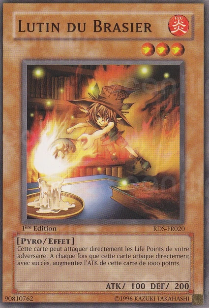 YGO [FR] RDS-FR020 (ED1) LUTIN DU BRASIER (COMMUNE)