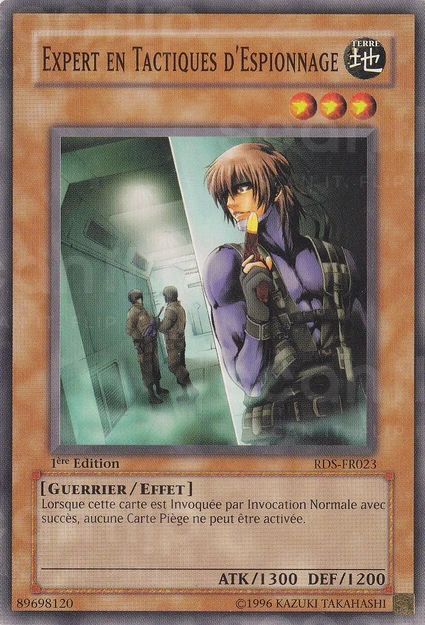 YGO [FR] RDS-FR023 (ED1) EXPERT EN TACTIQUES D'ESPIONNAGE (COMMUNE)