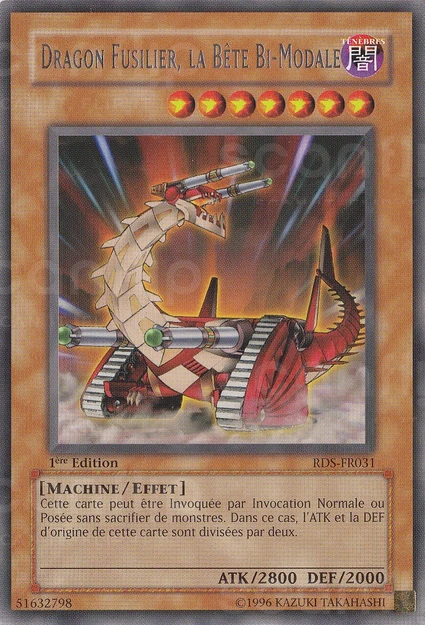 YGO [FR] RDS-FR031 (ED1) DRAGON FUSILIER, LA B&Ecirc;TE BI-MODALE (RARE)