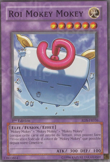 YGO [FR] RDS-FR036 (ED1) ROI MOKEY MOKEY (COMMUNE)