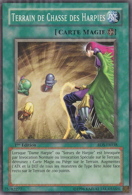 YGO [FR] RDS-FR038 (ED1) TERRAIN DE CHASSE DES HARPIES (COMMUNE)