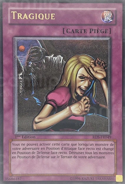 YGO [FR] RDS-FR049 (ED1) TRAGIQUE (ULTIMATE RARE)