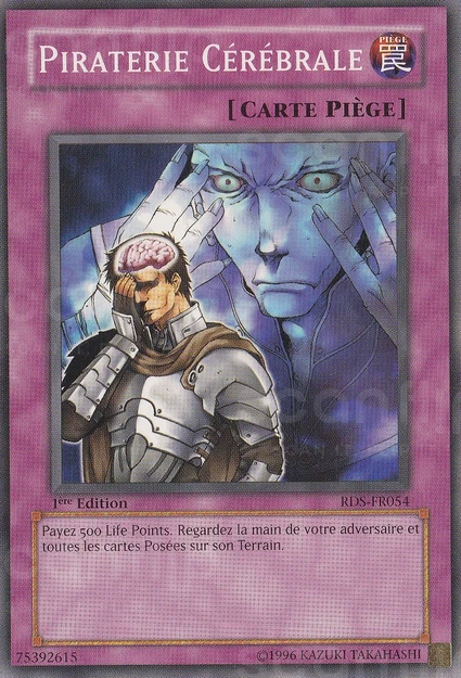 YGO [FR] RDS-FR054 (ED1) PIRATERIE C&Eacute;R&Eacute;BRALE (COMMUNE)