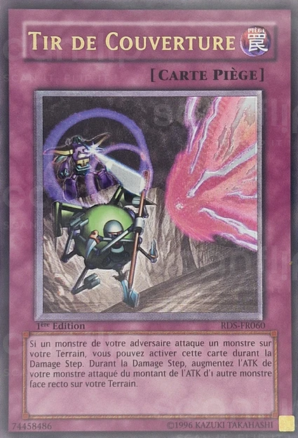 YGO [FR] RDS-FR060 (ED1) TIR DE COUVERTURE (ULTIMATE RARE)