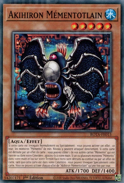 YGO [FR] ROTA-FR015 AKIHIRON MEMENTOTLAIN (COMMUNE)