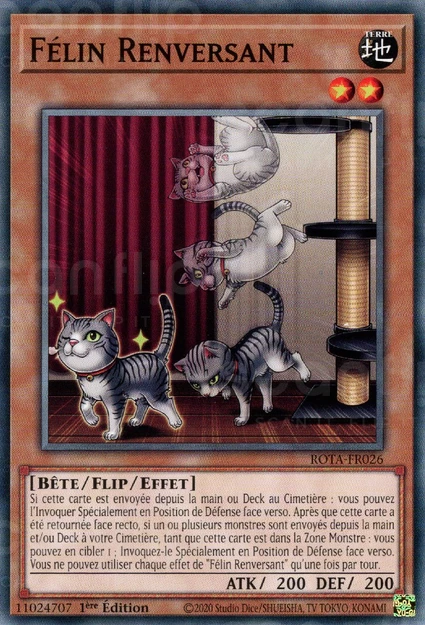 YGO [FR] ROTA-FR026 FELIN RENVERSANT (COMMUNE)