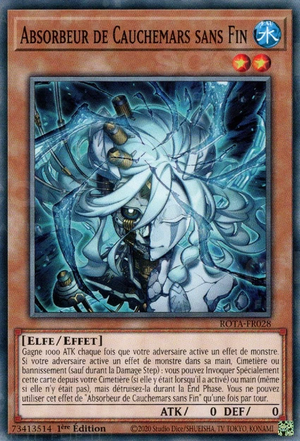YGO [FR] ROTA-FR028 ABSORBEUR DE CAUCHEMARS SANS FIN (COMMUNE)