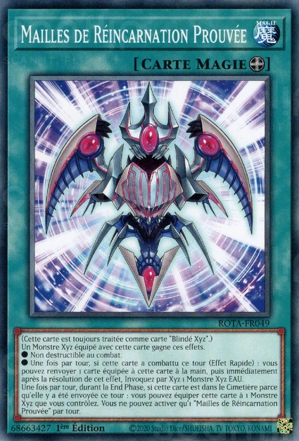 YGO [FR] ROTA-FR049 MAILLES DE REINCARNATION PROUVEE (COMMUNE)