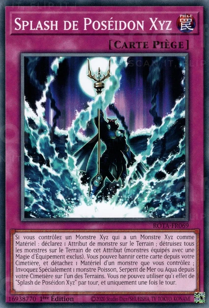 YGO [FR] ROTA-FR069 SPLASH DE POSEIDON XYZ (COMMUNE)