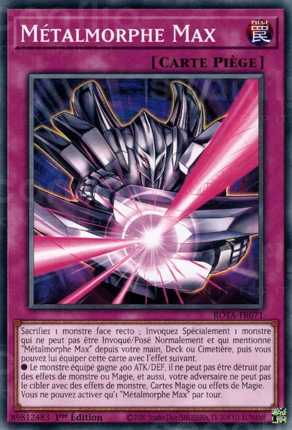 YGO [FR] ROTA-FR071 METALMORPHE MAX (COMMUNE)