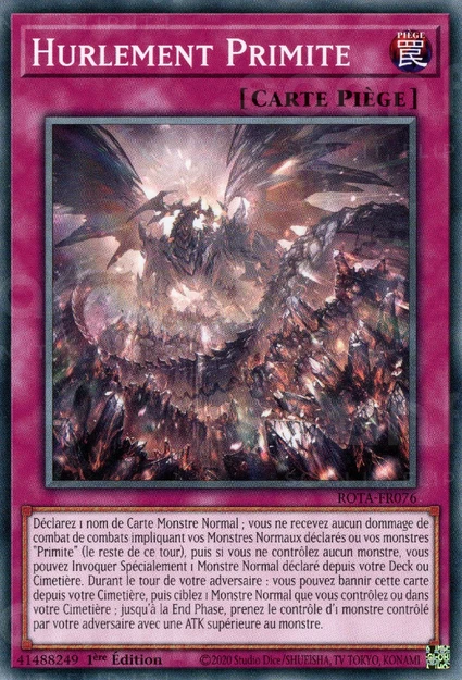 YGO [FR] ROTA-FR076 HURLEMENT PRIMITE (COMMUNE)