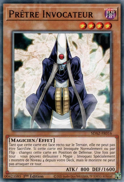 YGO [FR] SDAZ-FR016 PRETRE INVOCATEUR (COMMUNE)