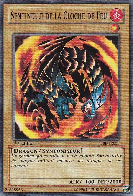 YGO [FR] SDBE-FR005 SENTINELLE DE LA CLOCHE DE FEU (COMMUNE)