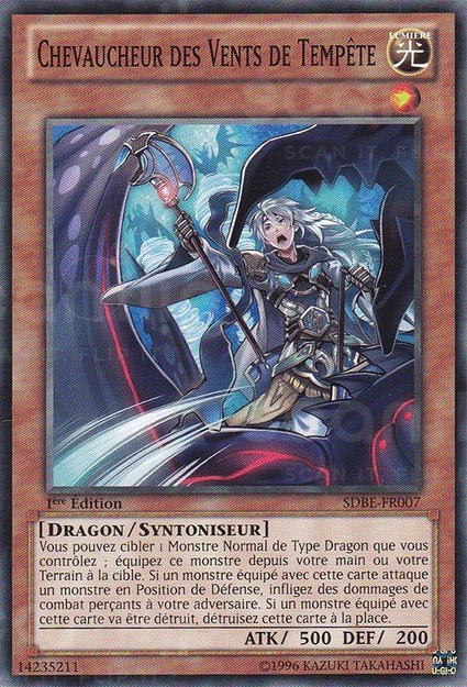 YGO [FR] SDBE-FR007 CHEVAUCHEUR DES VENTS DE TEMPETE (COMMUNE)
