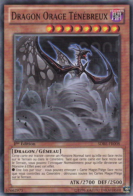 YGO [FR] SDBE-FR008 DRAGON ORAGE TENEBREUX (COMMUNE)