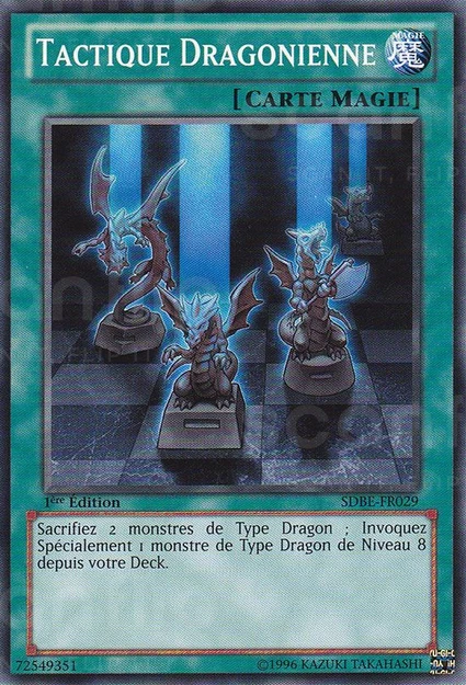 YGO [FR] SDBE-FR029 TACTIQUE DRAGONIENNE (COMMUNE)