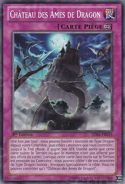 YGO [FR] SDBE-FR033 CHATEAU DES &Acirc;MES DE DRAGON (COMMUNE)