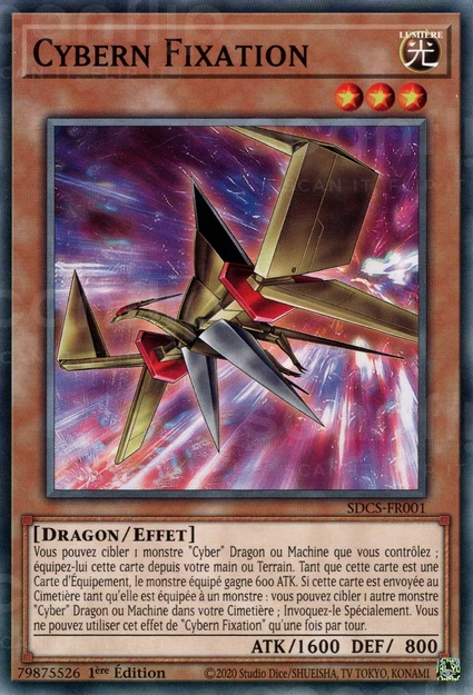 YGO [FR] SDCS-FR001 CYBERN FIXATION (COMMUNE)