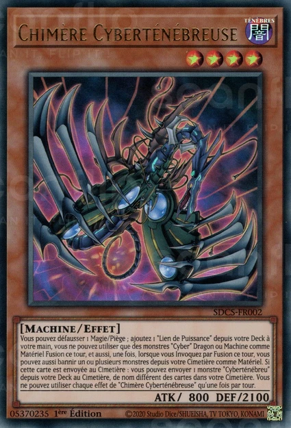 YGO [FR] SDCS-FR002 CHIMERE CYBERTENEBREUSE (ULTRA RARE)