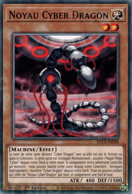 YGO [FR] SDCS-FR008 NOYAU CYBER DRAGON (COMMUNE)