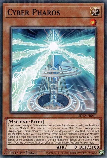 YGO [FR] SDCS-FR010 CYBER PHAROS (COMMUNE)