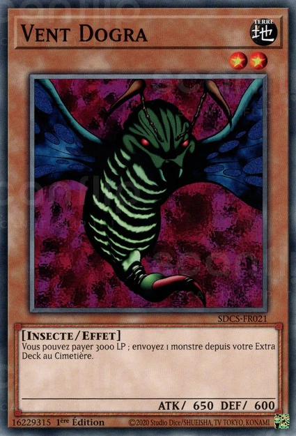 YGO [FR] SDCS-FR021 VENT DOGRA (COMMUNE)