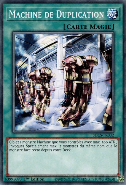 YGO [FR] SDCS-FR032 MACHINE DE DUPLICATION (COMMUNE)