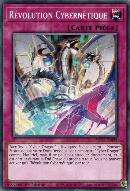 YGO [FR] SDCS-FR035 REVOLUTION CYBERNETIQUE (COMMUNE)