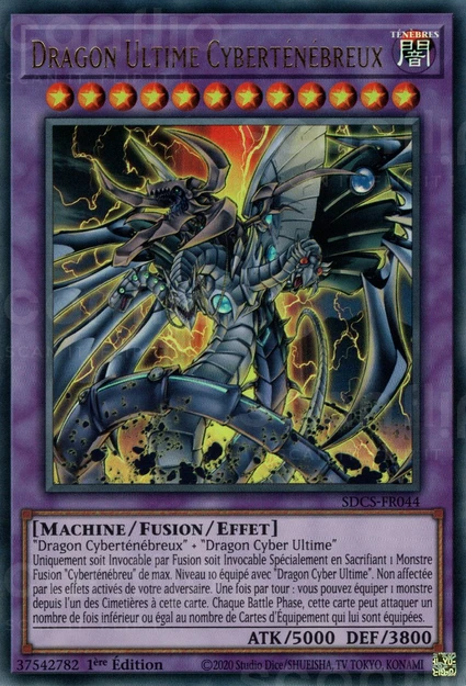 YGO [FR] SDCS-FR044 DRAGON ULTIME CYBERTENEBREUX (ULTRA RARE)