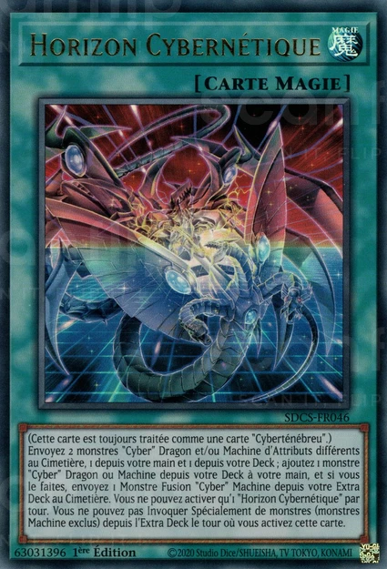 YGO [FR] SDCS-FR046 HORIZON CYBERNETIQUE (ULTRA RARE)