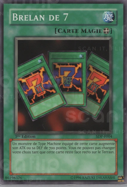 YGO [FR] SDP-F004 (ED1) BRELAN DE 7 (COMMUNE)