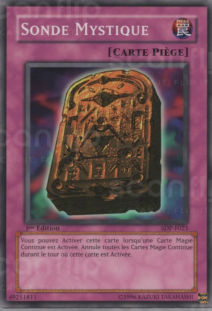 YGO [FR] SDP-F021 (ED1) SONDE MYSTIQUE (COMMUNE)