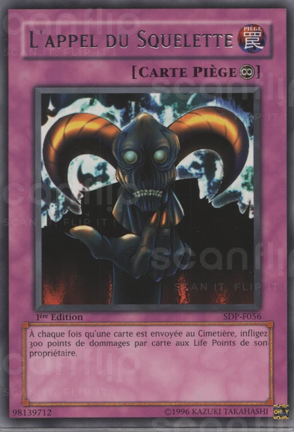YGO [FR] SDP-F056 (ED1) L'APPEL DU SQUELETTE (RARE)