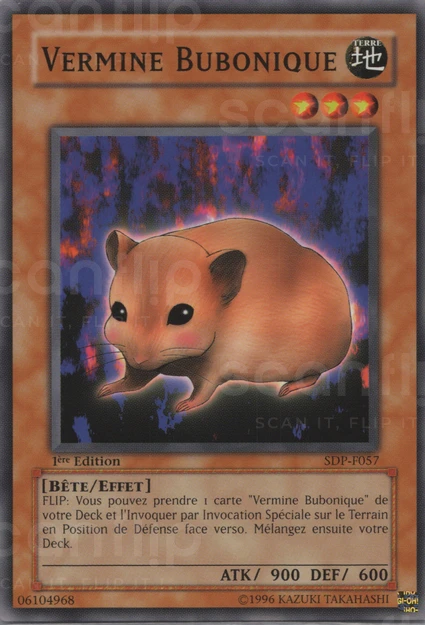 YGO [FR] SDP-F057 (ED1) VERMINE BUBONIQUE (COMMUNE)