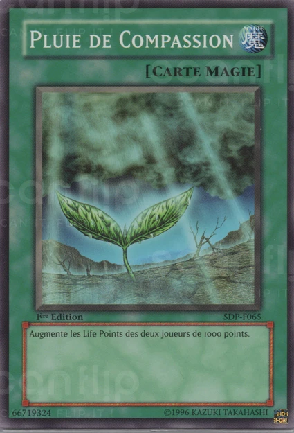 YGO [FR] SDP-F065 (ED1) PLUIE DE COMPASSION (COMMUNE)