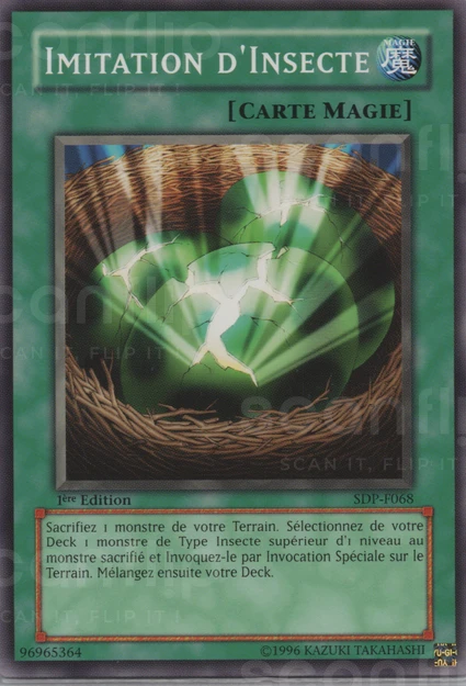 YGO [FR] SDP-F068 (ED1) IMITATION D'INSECTE (COMMUNE)